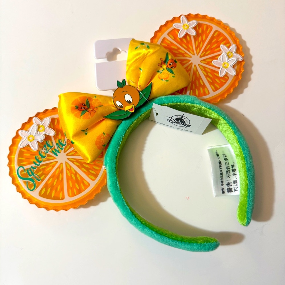 NEW! Disney Orange Bird Ear Headband